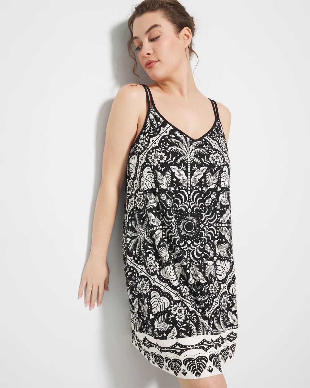 AMAZONIA TILE BLACK - Chemise