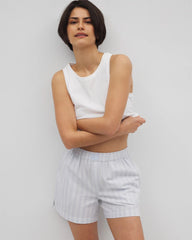 PLAYA STRIPE OCEAN AIR - Pajama Shorts