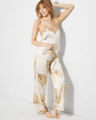 CHIFFON FLORAL G CHMP DRM - Printed Pajama Pants