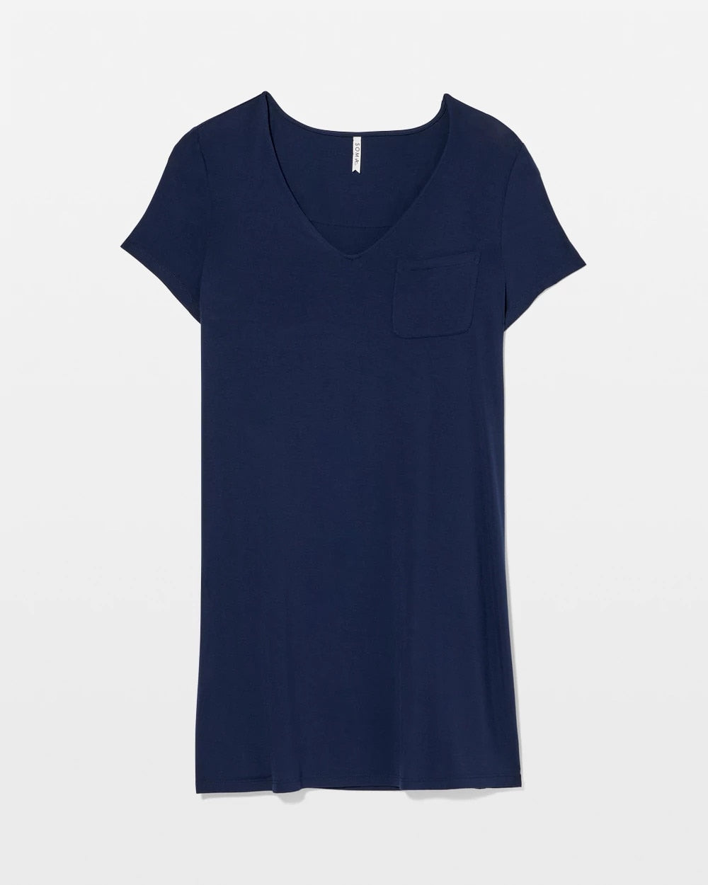 NIGHTFALL NAVY - Short-Sleeve Sleepshirt