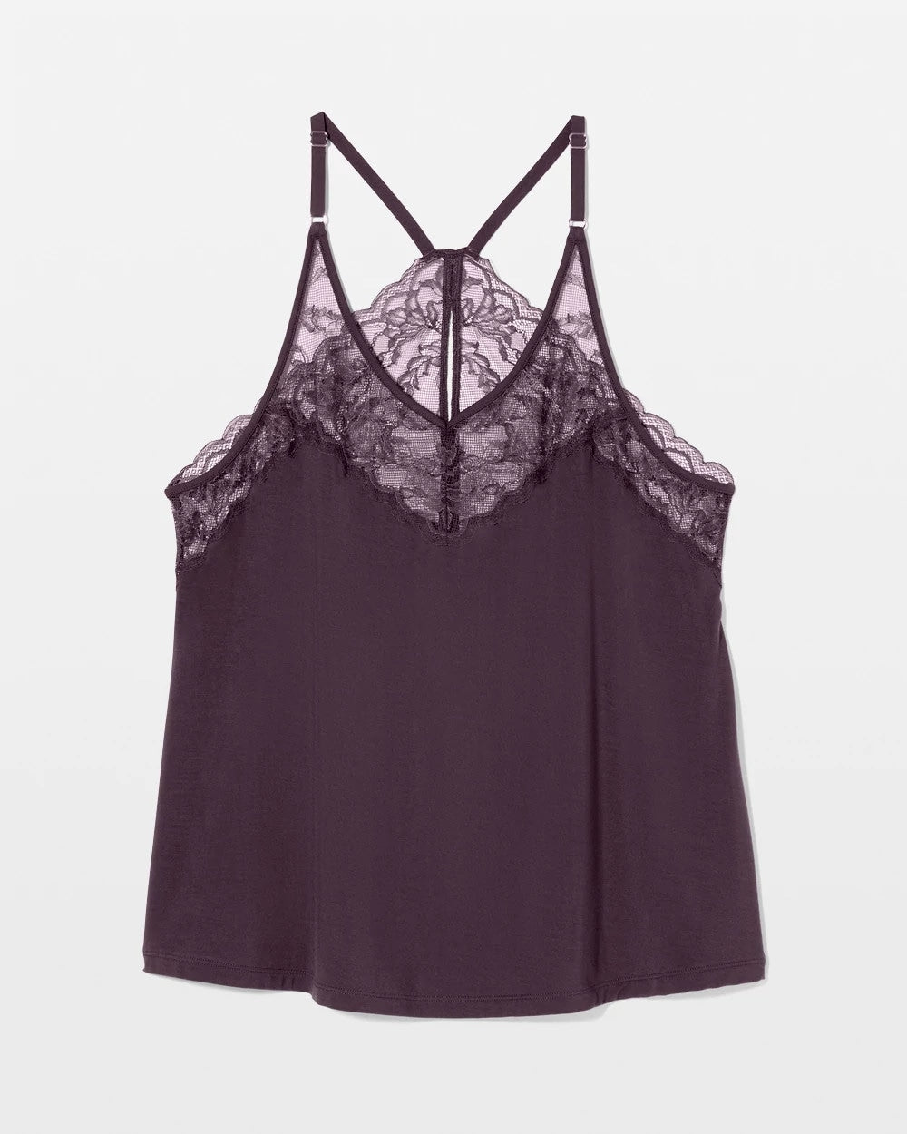 PLUM PERFECT - Lace Pajama Cami