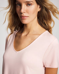 PINK BLUSH - Short Sleeve Pajama Tee