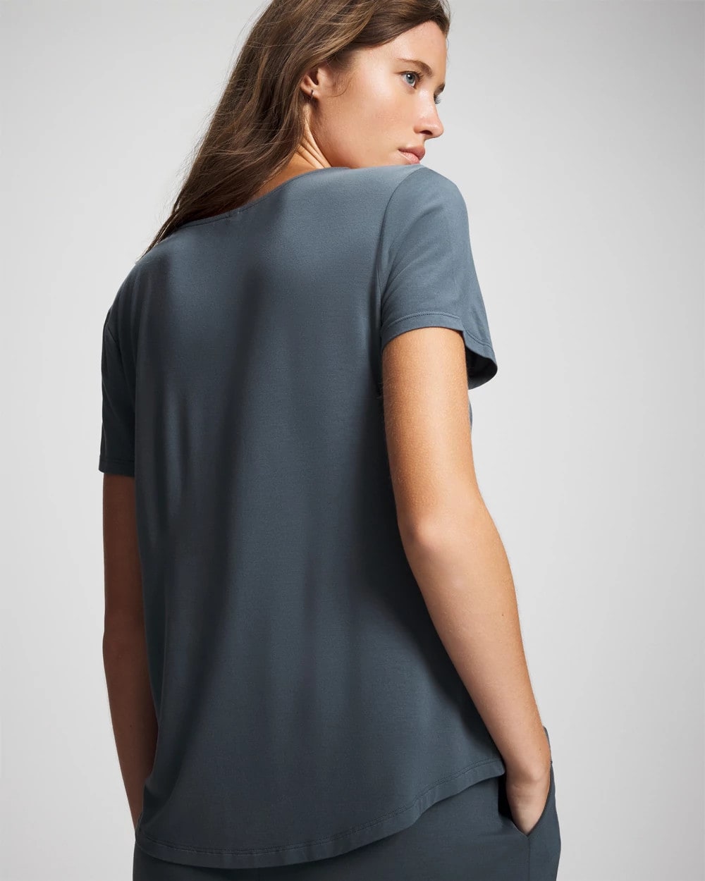 PETROL - Short Sleeve Pajama Tee