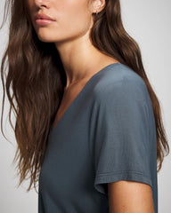 PETROL - Short Sleeve Pajama Tee