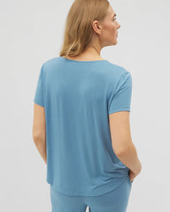 BLUE HEAVEN - Short Sleeve Pajama Tee
