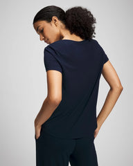 NIGHTFALL NAVY - Short Sleeve Pajama Tee