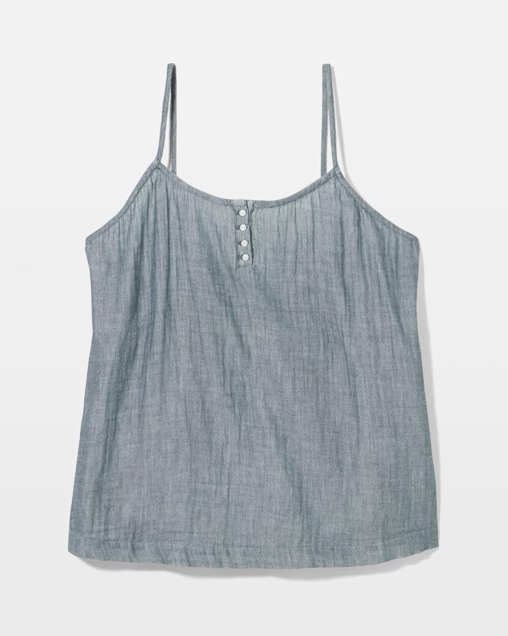 DARK SEA CROSSDYE - Cotton Gauze Pajama Cami