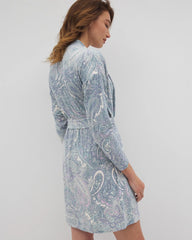GLOBAL PAISLEY GRAND C - Short Robe
