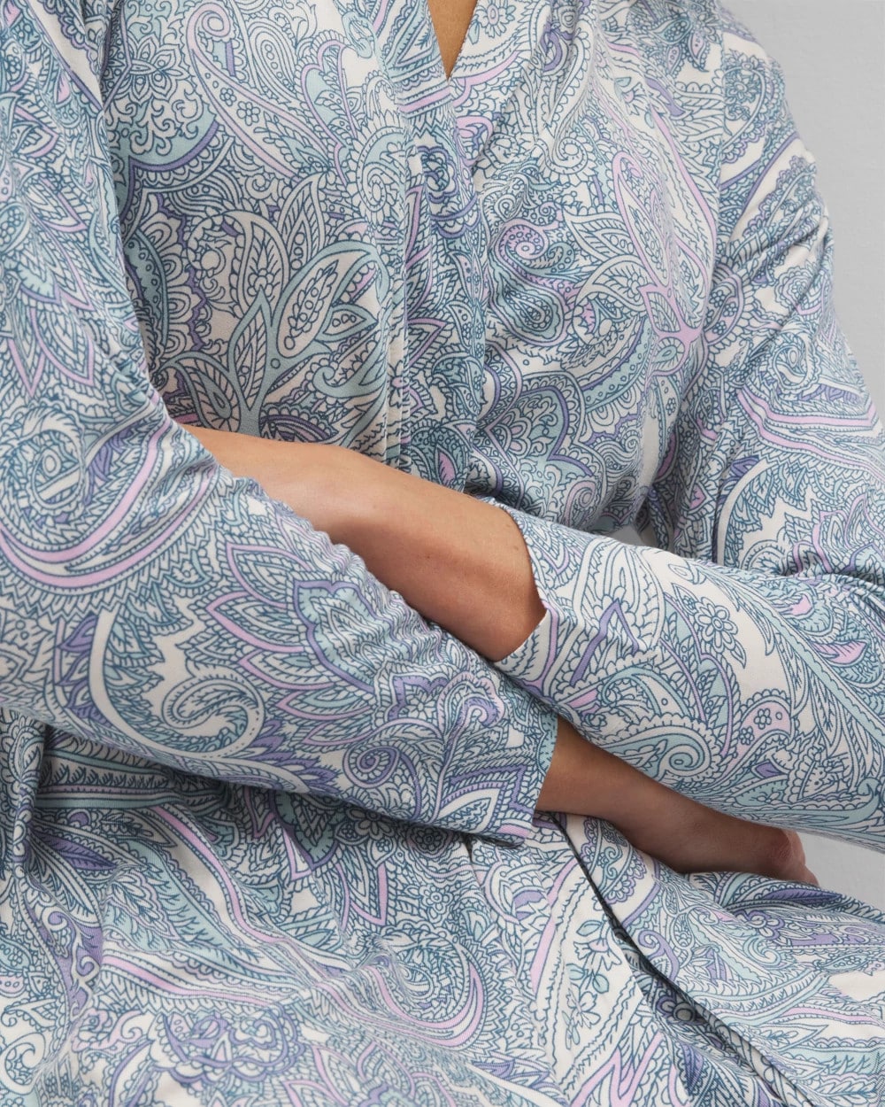 GLOBAL PAISLEY GRAND C - Short Robe