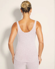 PORCELAIN/ELDERBERRY CD - Cozyluxe Pajama Tank