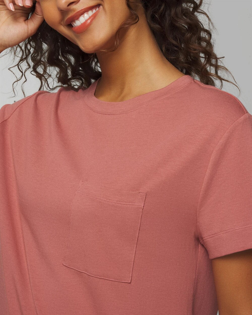 - Short-Sleeve Pocket Pajama Tee