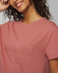 - Short-Sleeve Pocket Pajama Tee