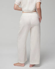 DBL CLOTH BW STRIPE - Pajama Pants