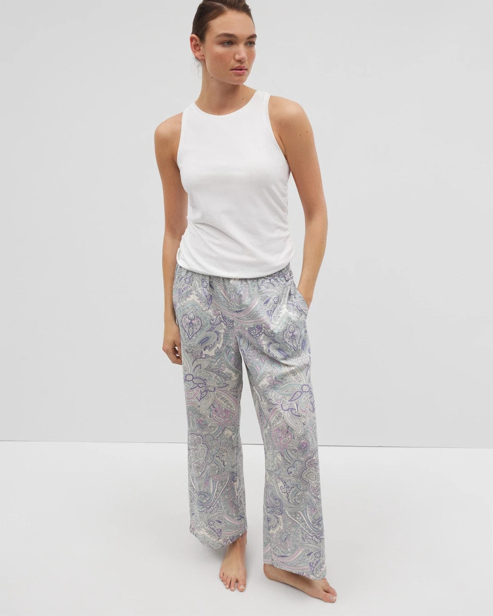 GLOBAL PAISLEY GRAND C - Pajama Pant