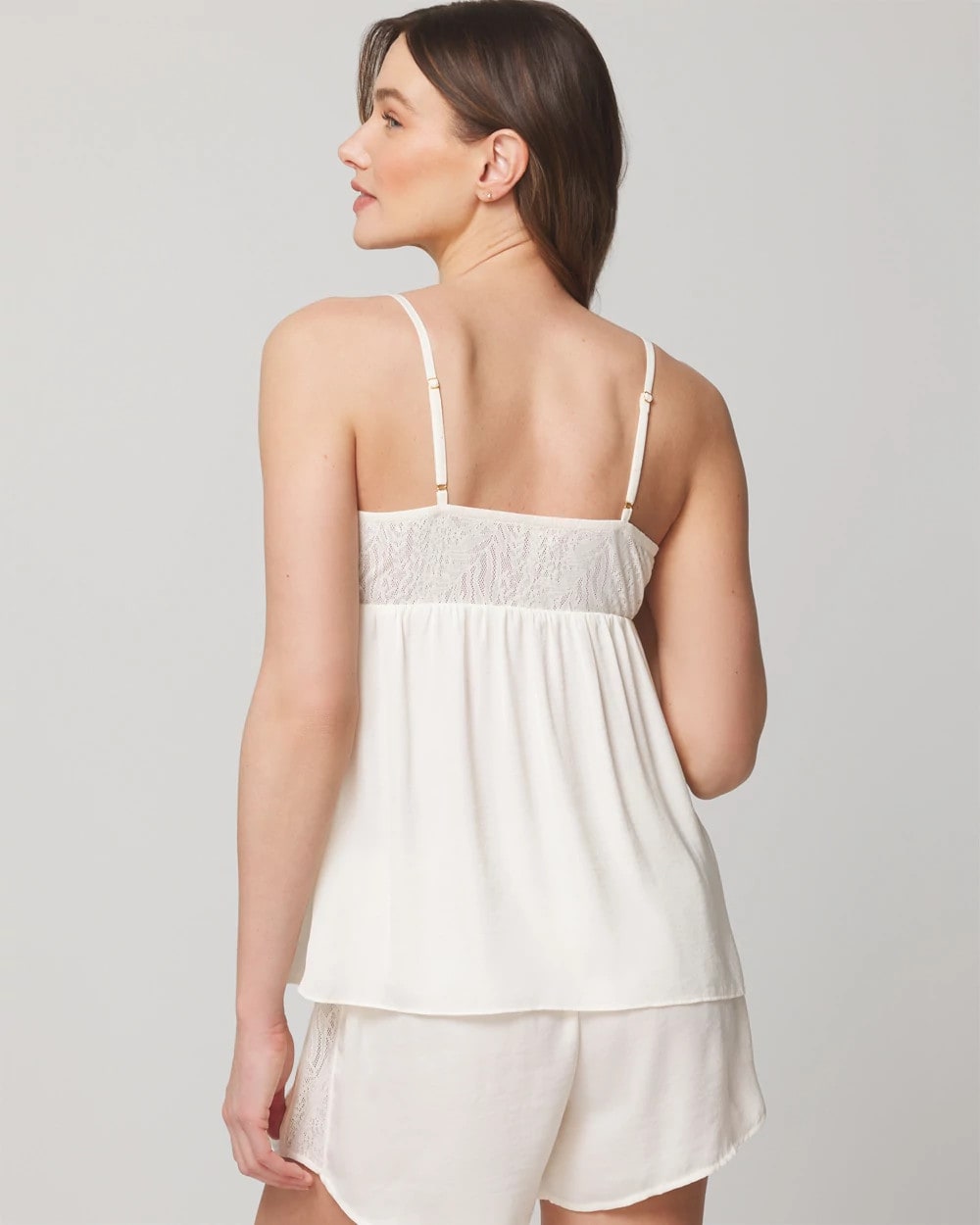 IVORY - Lace Pajama Cami