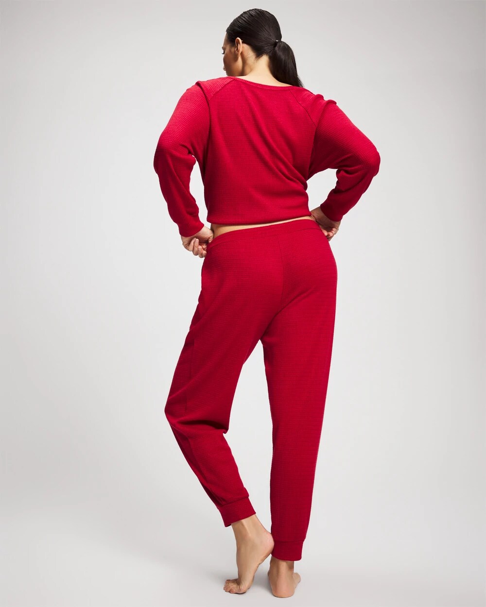 PAINT THE TOWN RED - Banded Pajama Bottom