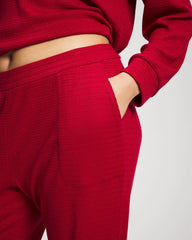 PAINT THE TOWN RED - Banded Pajama Bottom