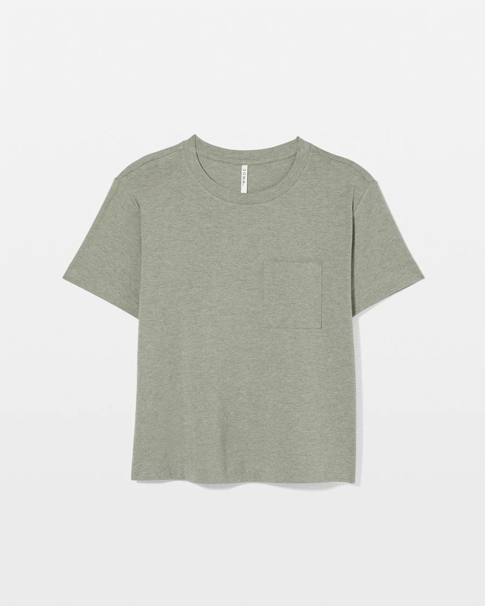 HEATHER HIGHLANDS - Short-Sleeve Pocket Pajama Tee