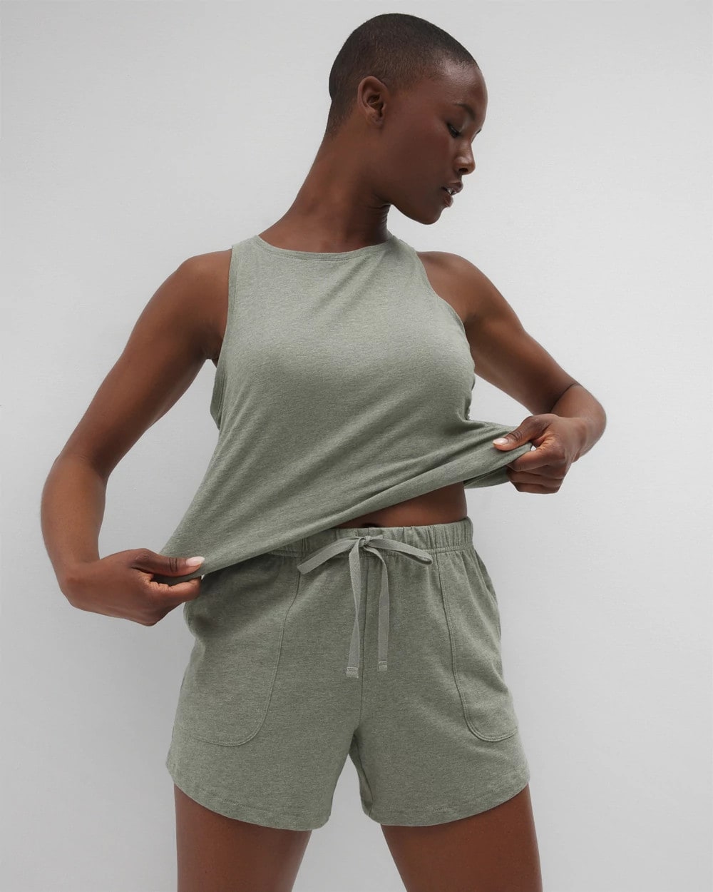 HEATHER HIGHLANDS - Pajama Shorts