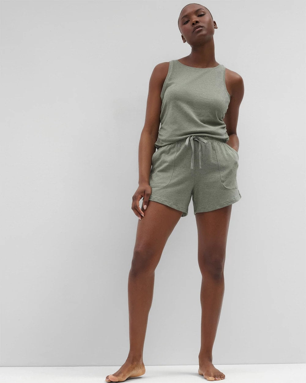 HEATHER HIGHLANDS - Pajama Shorts