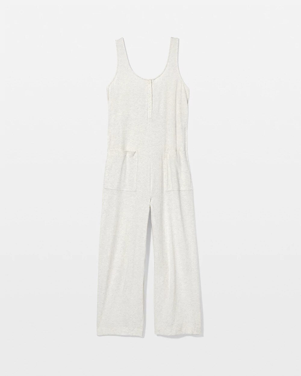 HEATHER CRYSTAL - Henley Jumpsuit
