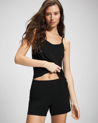 BLACK - Pajama Shorts
