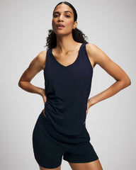 NIGHTFALL NAVY - Pajama Shorts