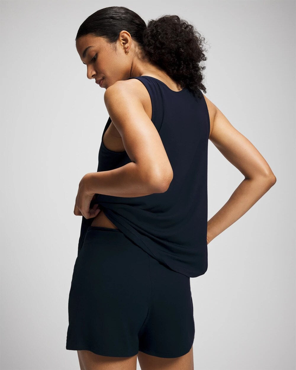 NIGHTFALL NAVY - Pajama Shorts