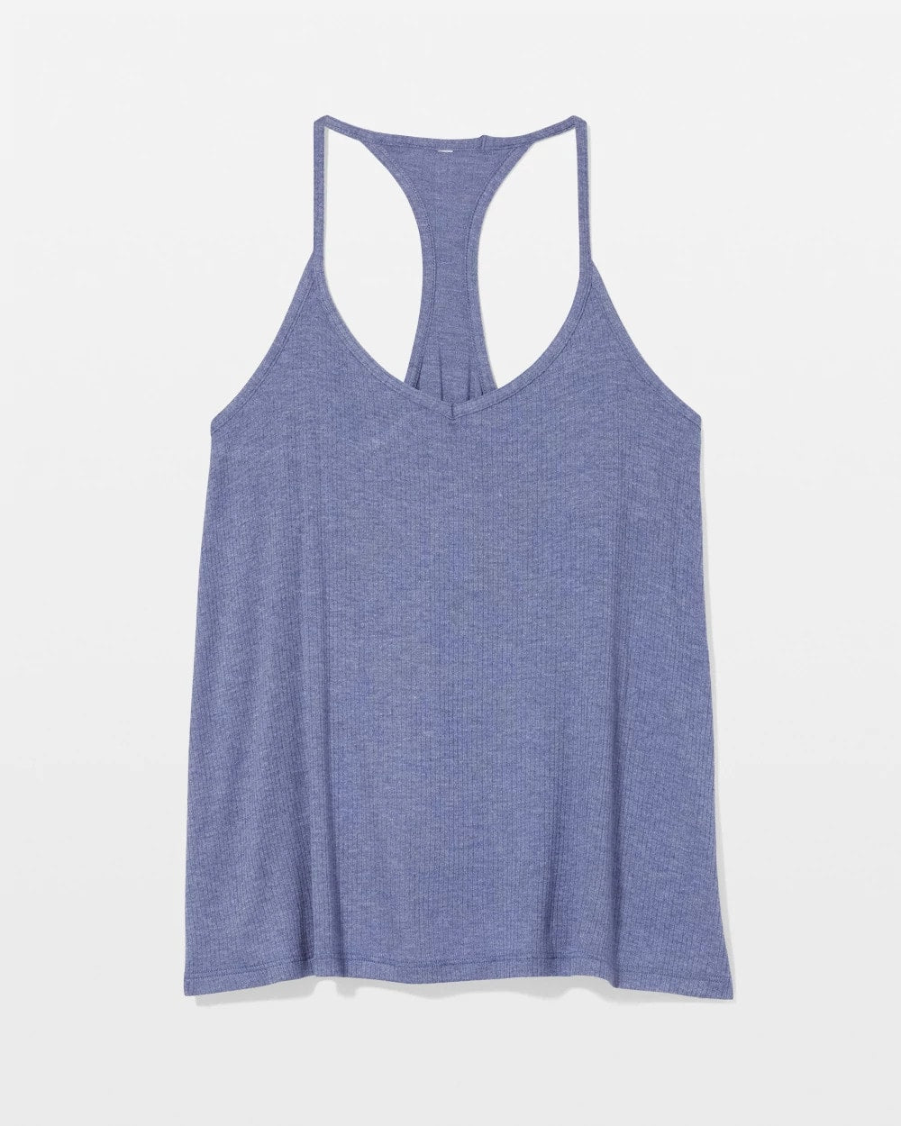 HEATHER DUSK - Lightweight Rib Knit Pajama Cami