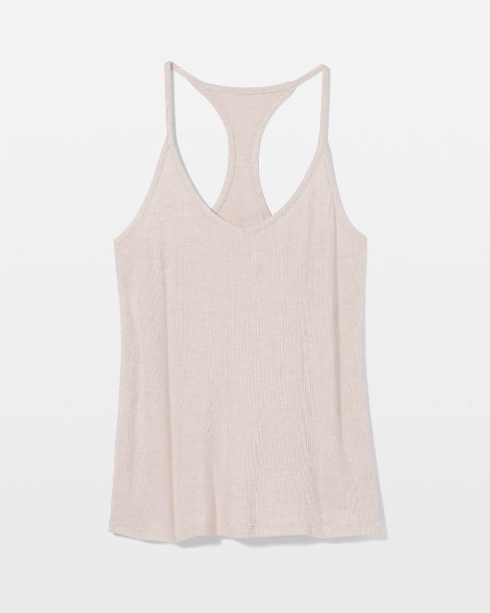 HEATHER BARELY THERE - Lightweight Rib Knit Pajama Cami