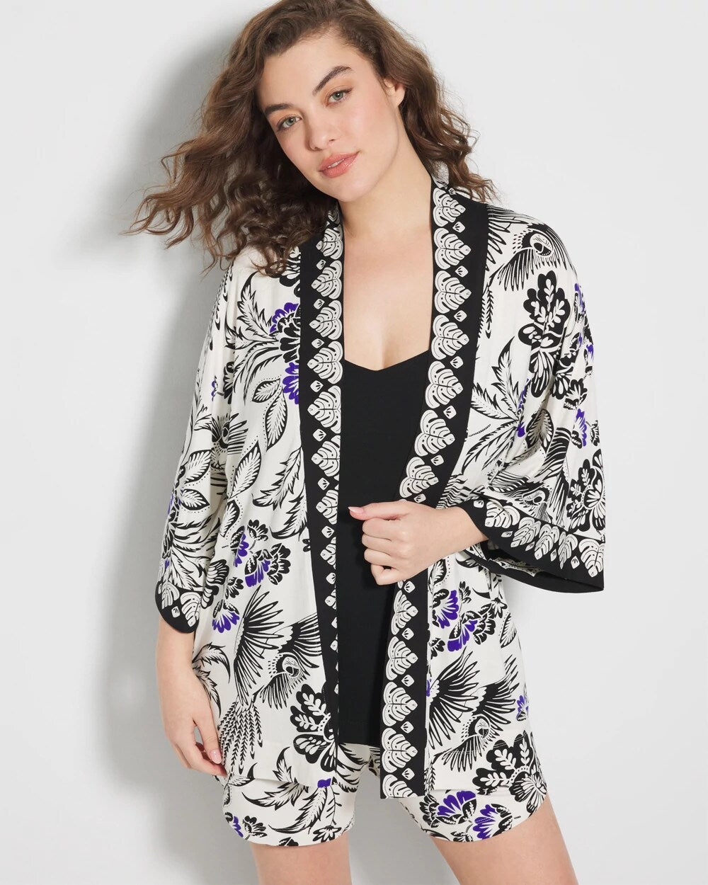 FLY BY NIGHT CHMPGNE DRMS - Pajama Cardi