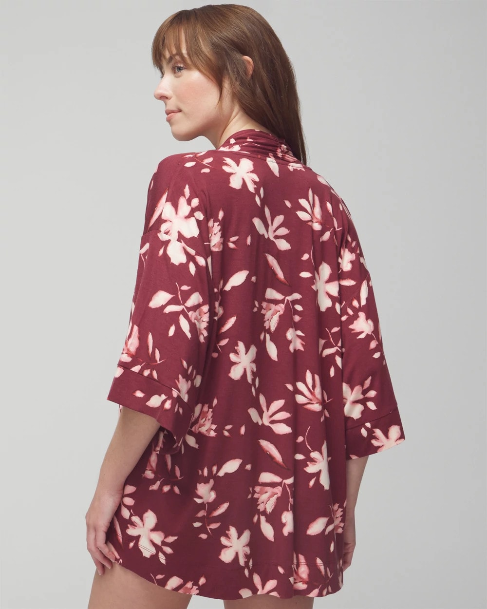 BUDDING ROMANCE VERMILL - Pajama Cardi