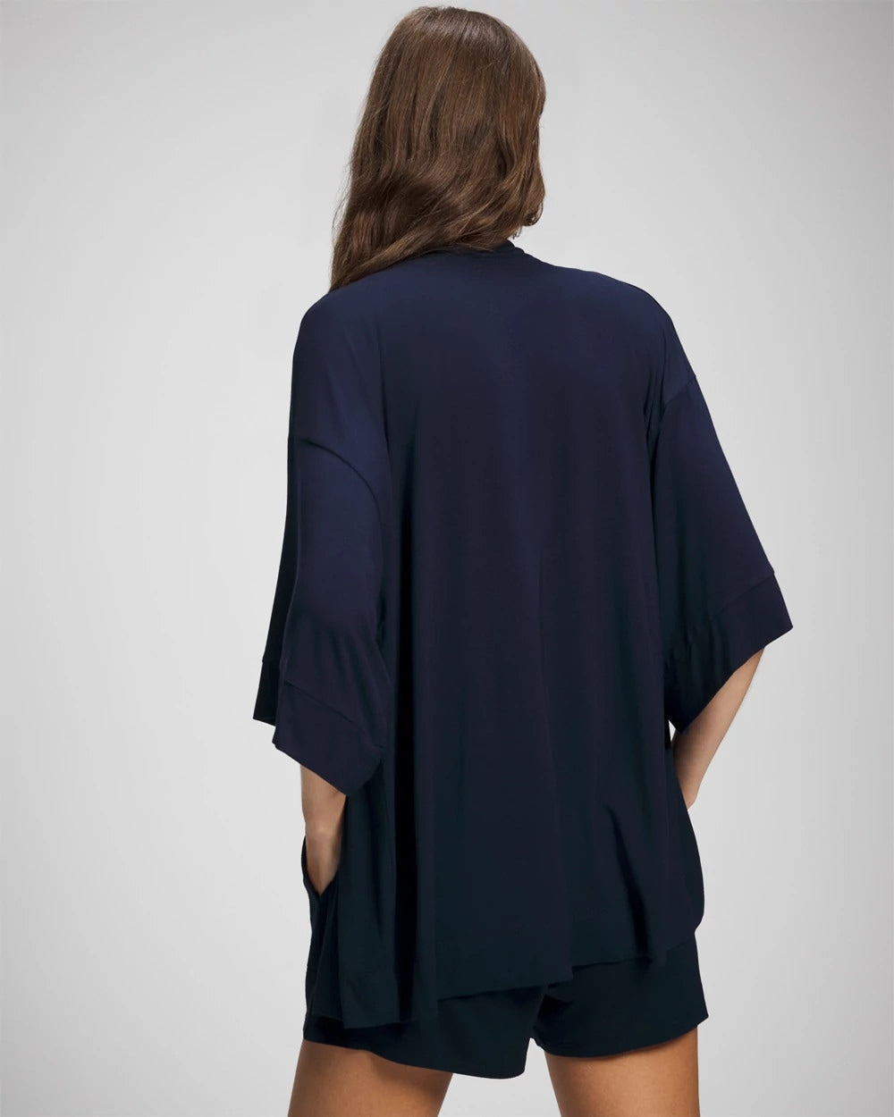 NIGHTFALL NAVY - Pajama Cardi