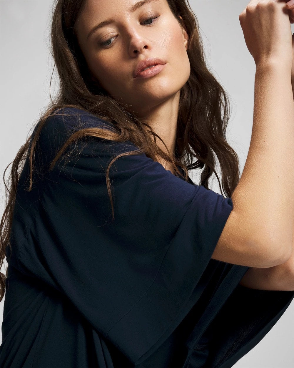 NIGHTFALL NAVY - Pajama Cardi