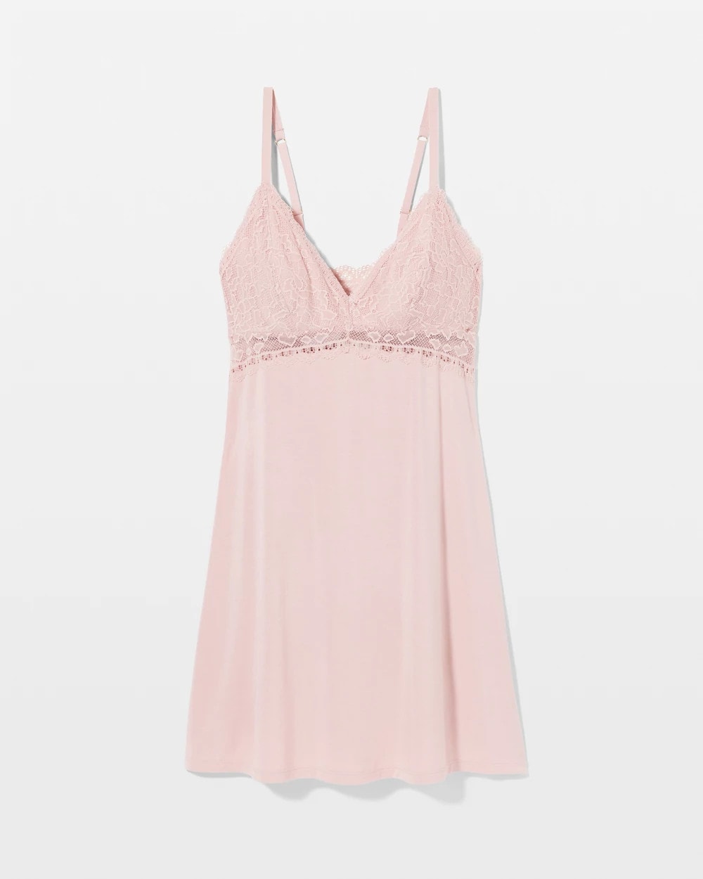 VINTAGE PINK - Soft Support Lace Chemise