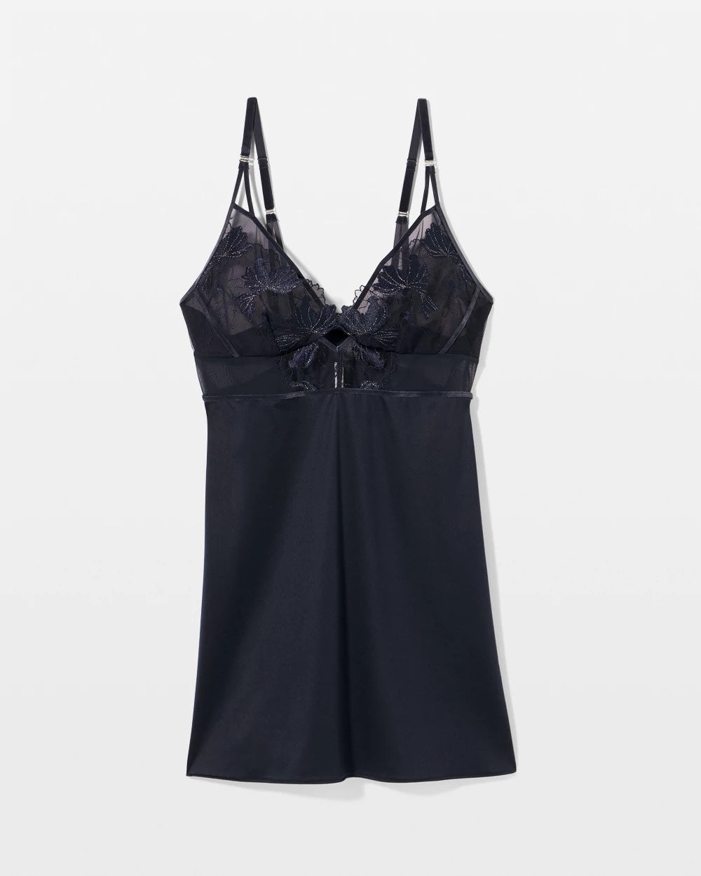 MIDNIGHT SKIES - Soma’s Sexiest Luster Knit Embroidered Chemise