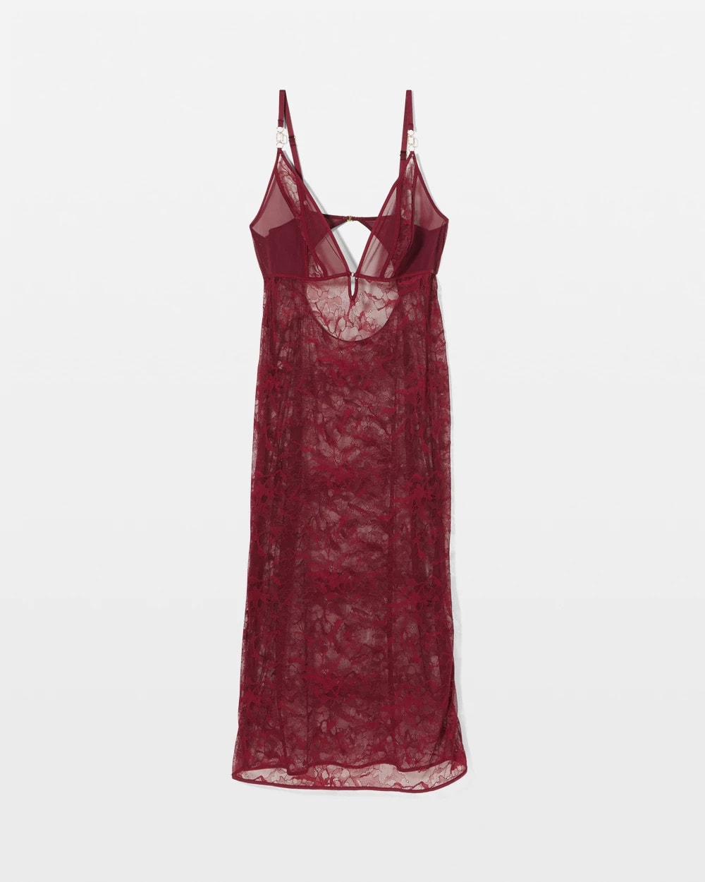 RED VELVET - Lace Gown