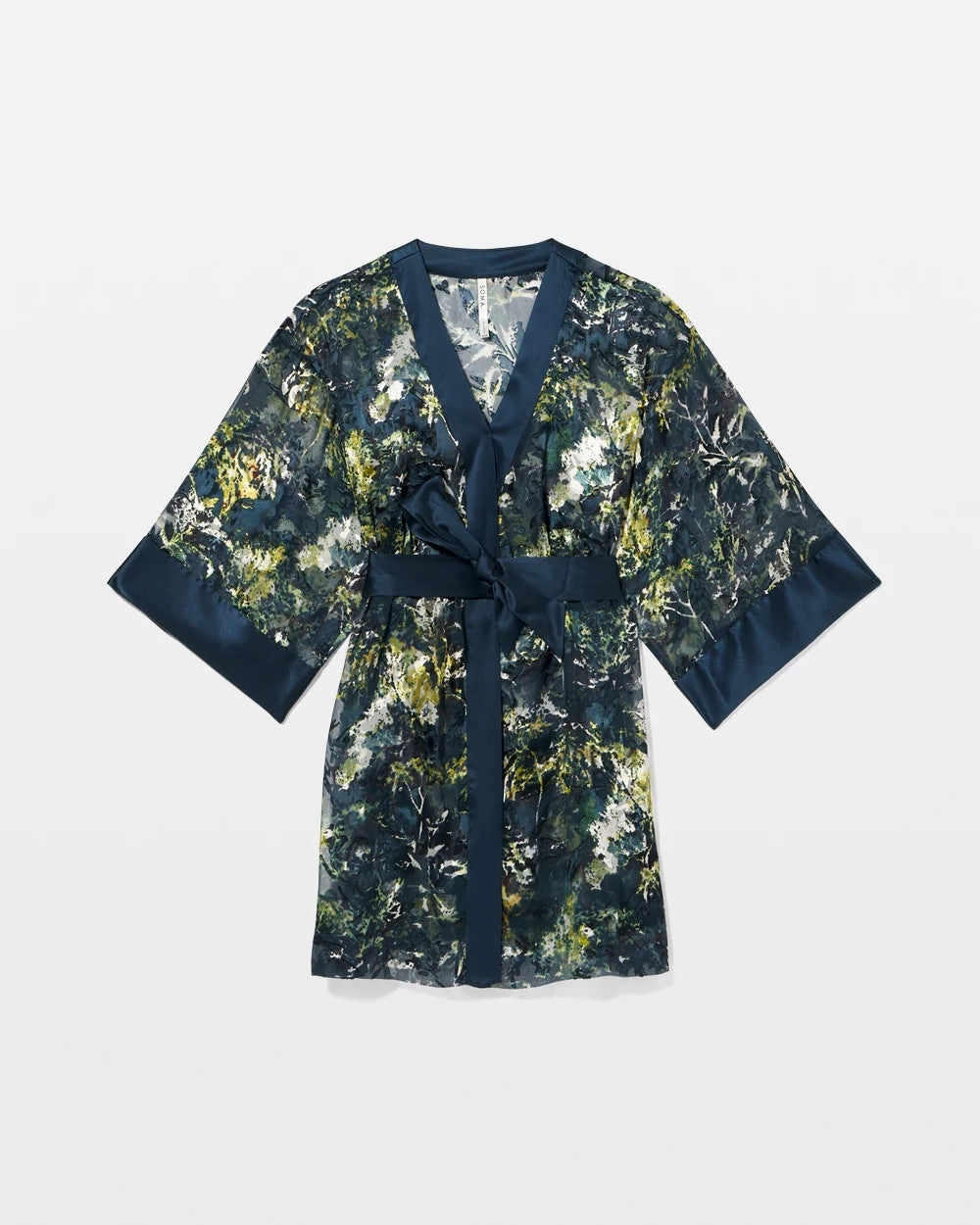 FERN FANTASY DARK HARBOUR - Soma’s Sexiest Silk Burnout Robe