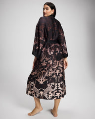 SAVANNA DAMASK BDR - Long Robe