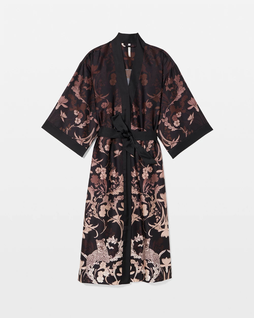 SAVANNA DAMASK BDR - Long Robe