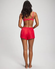 HEARTS DESIRE - Lace Trim Pajama Short