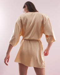 MAPLE SUGAR - Silk Short Robe