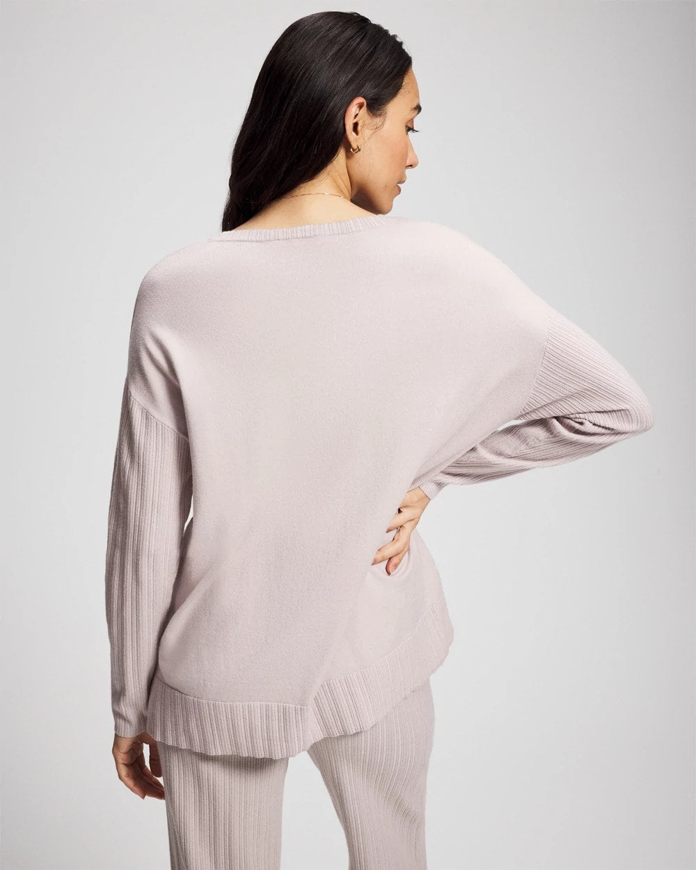 GRAY GLASS - Premier Knit Sweater