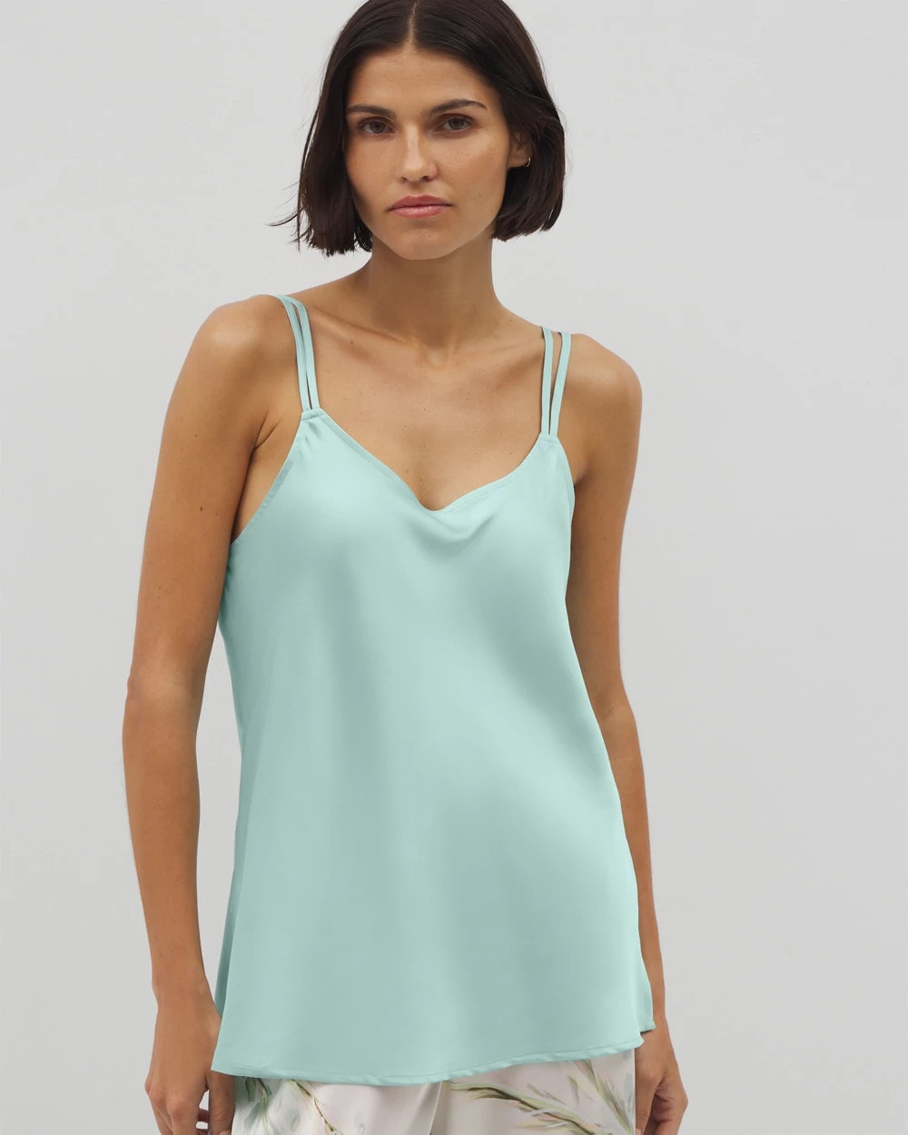 HARBOR GREEN - Double Strap Pajama Cami