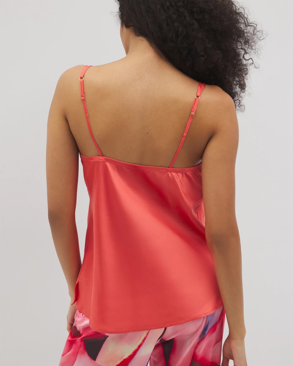 DEEP SEA CORAL - Double Strap Pajama Cami