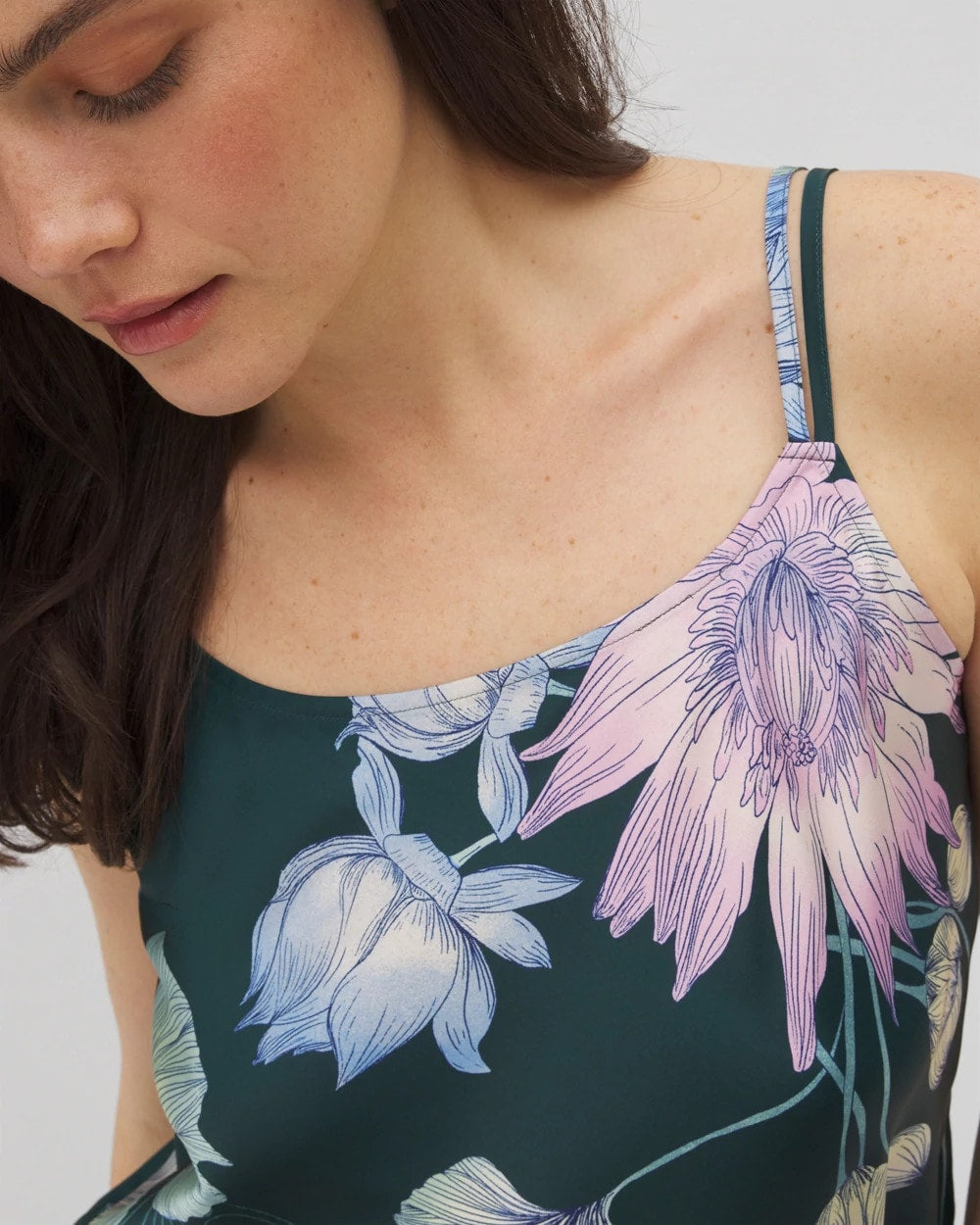 HAVEN BOTANICAL P DRK SEA - Double Strap Pajama Cami