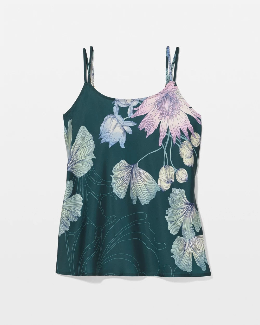 HAVEN BOTANICAL P DRK SEA - Double Strap Pajama Cami