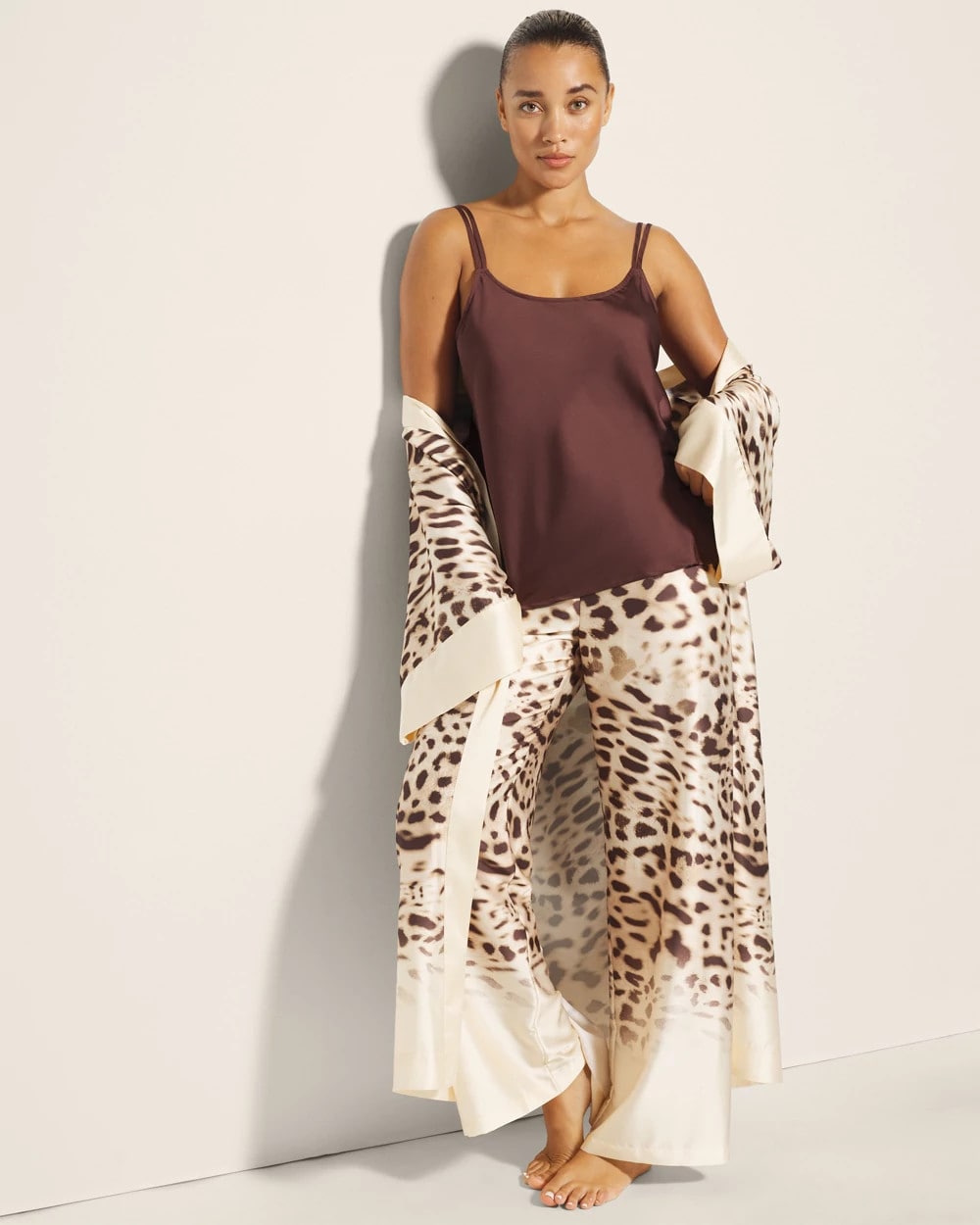 MOCHA - Double Strap Pajama Cami