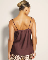 MOCHA - Double Strap Pajama Cami