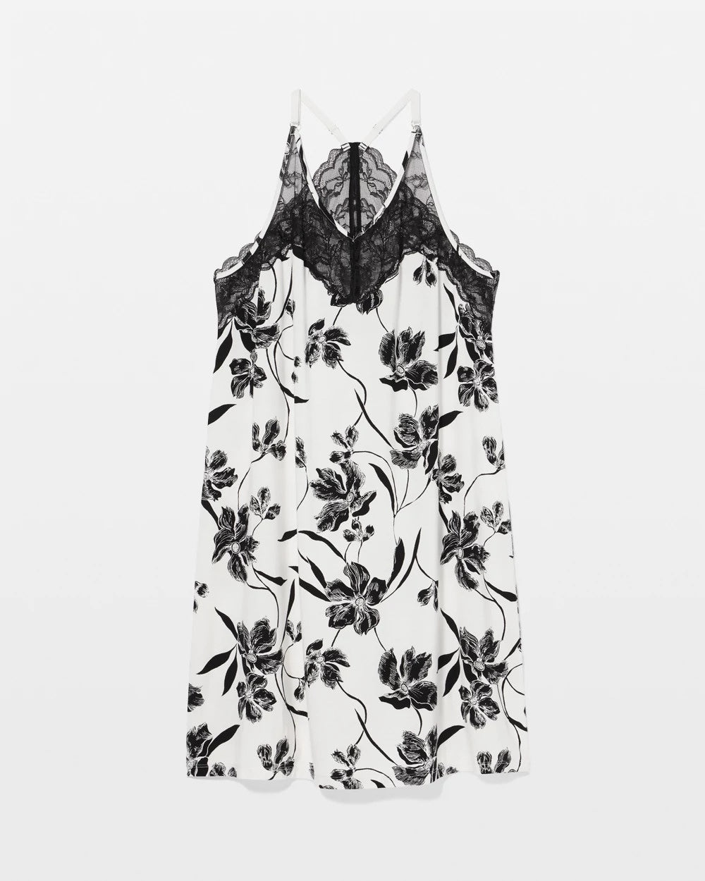 REFLECTION BLOOMS CHAMP - Lace Chemise